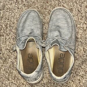 Hey Dude Men's Casual Shoes - Light Gray